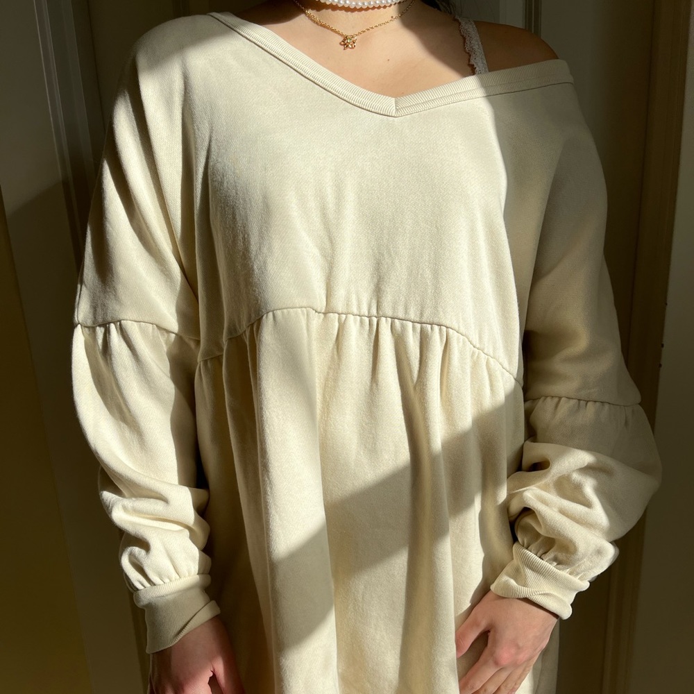 Oversized sweater dress